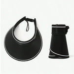 قبعة شمسية صيفية قابلة للطي للنساء