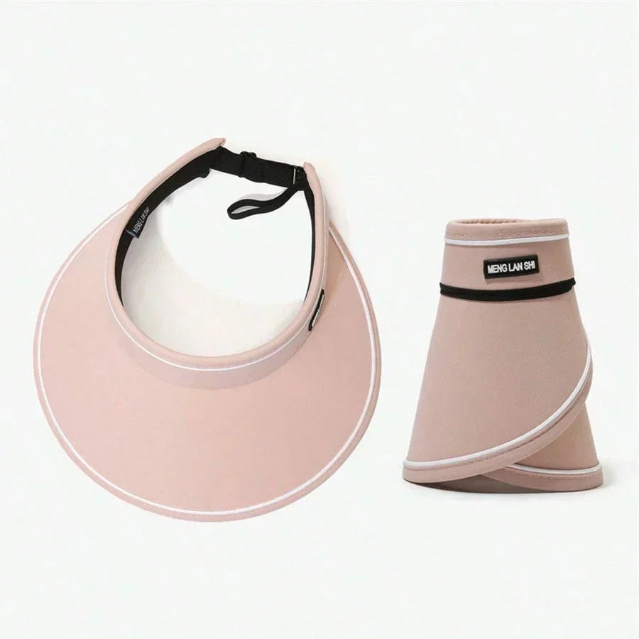 قبعة شمسية صيفية قابلة للطي للنساء