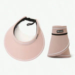 قبعة شمسية صيفية قابلة للطي للنساء