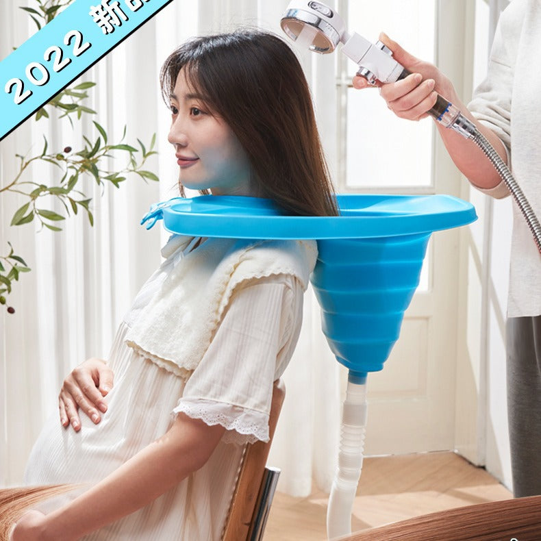 💧 حوض غسيل شعر محمول