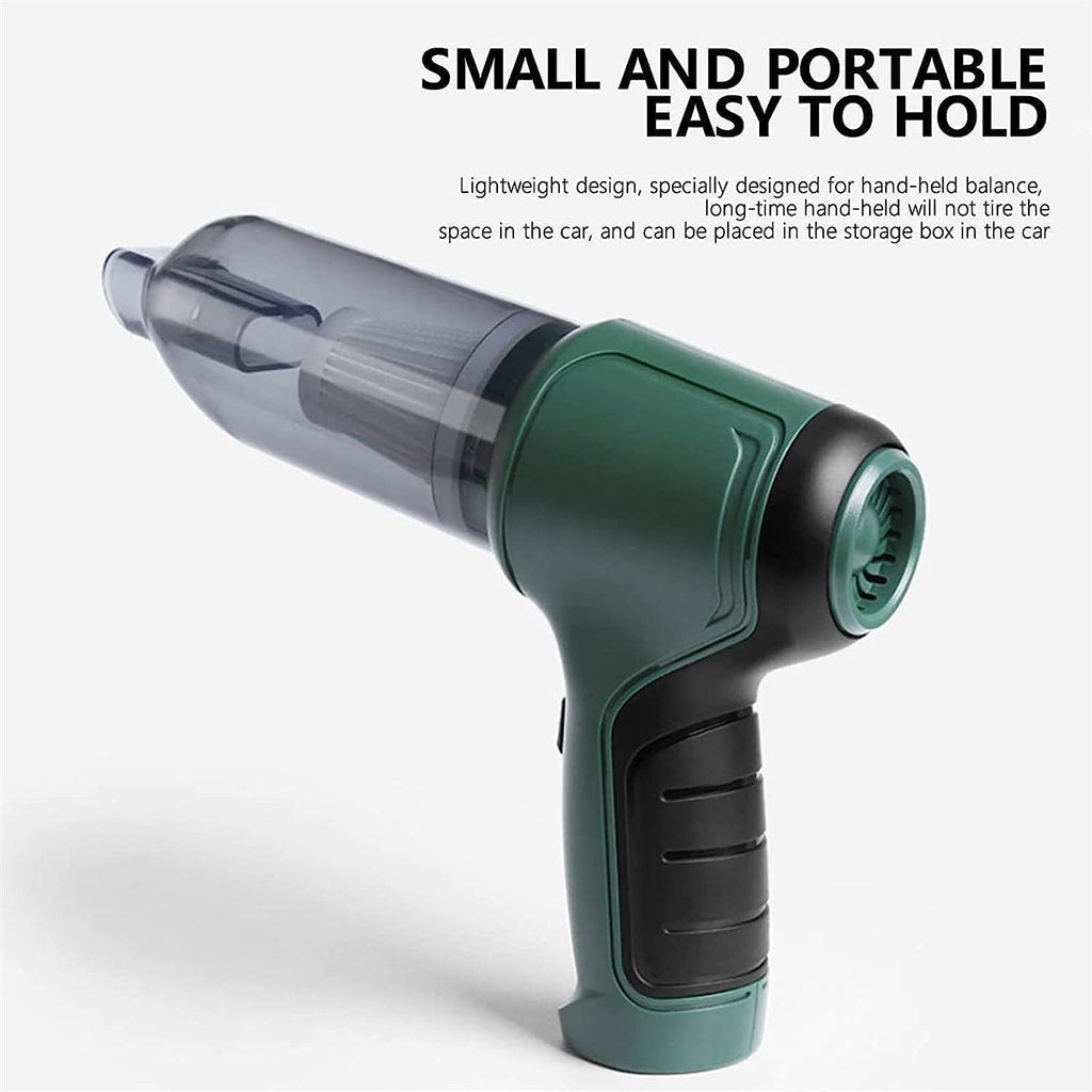 🌀 مكنسة يدوية لاسلكية قوية للسيارة والمنزل