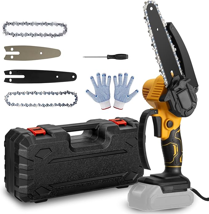 منشار سلسلة لاسلكي 2 بطاريات