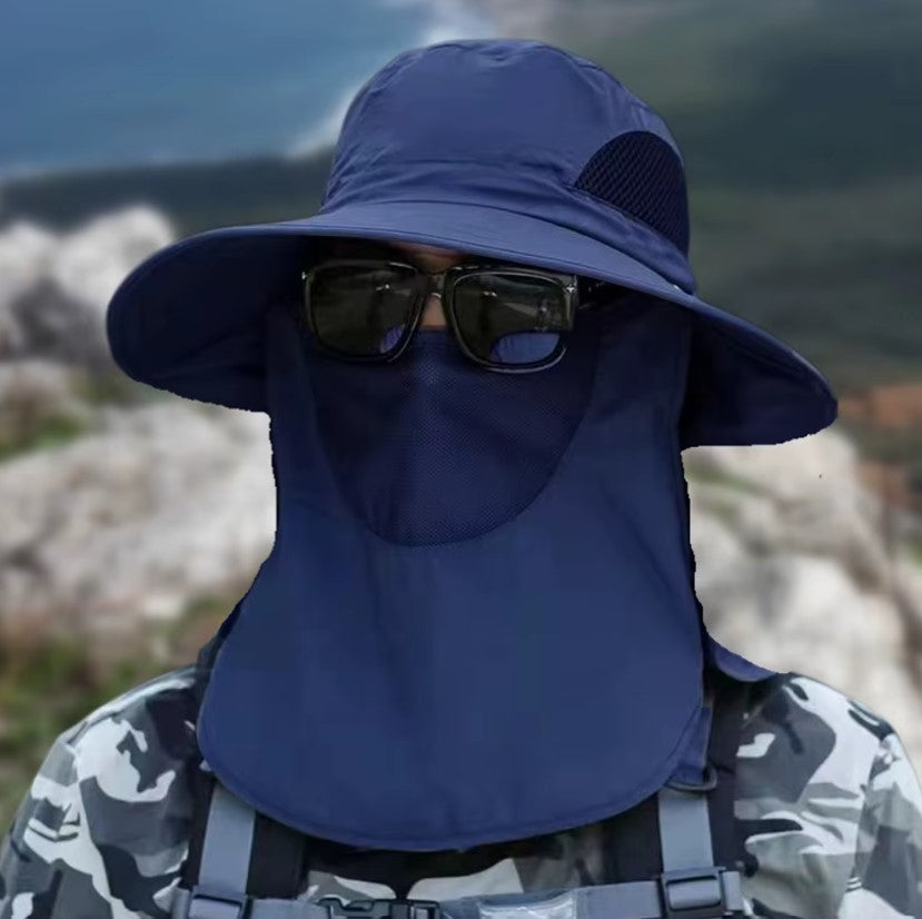 Chapeau de soleil, protection UV, visière amovible