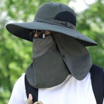 Chapeau de soleil, protection UV, visière amovible