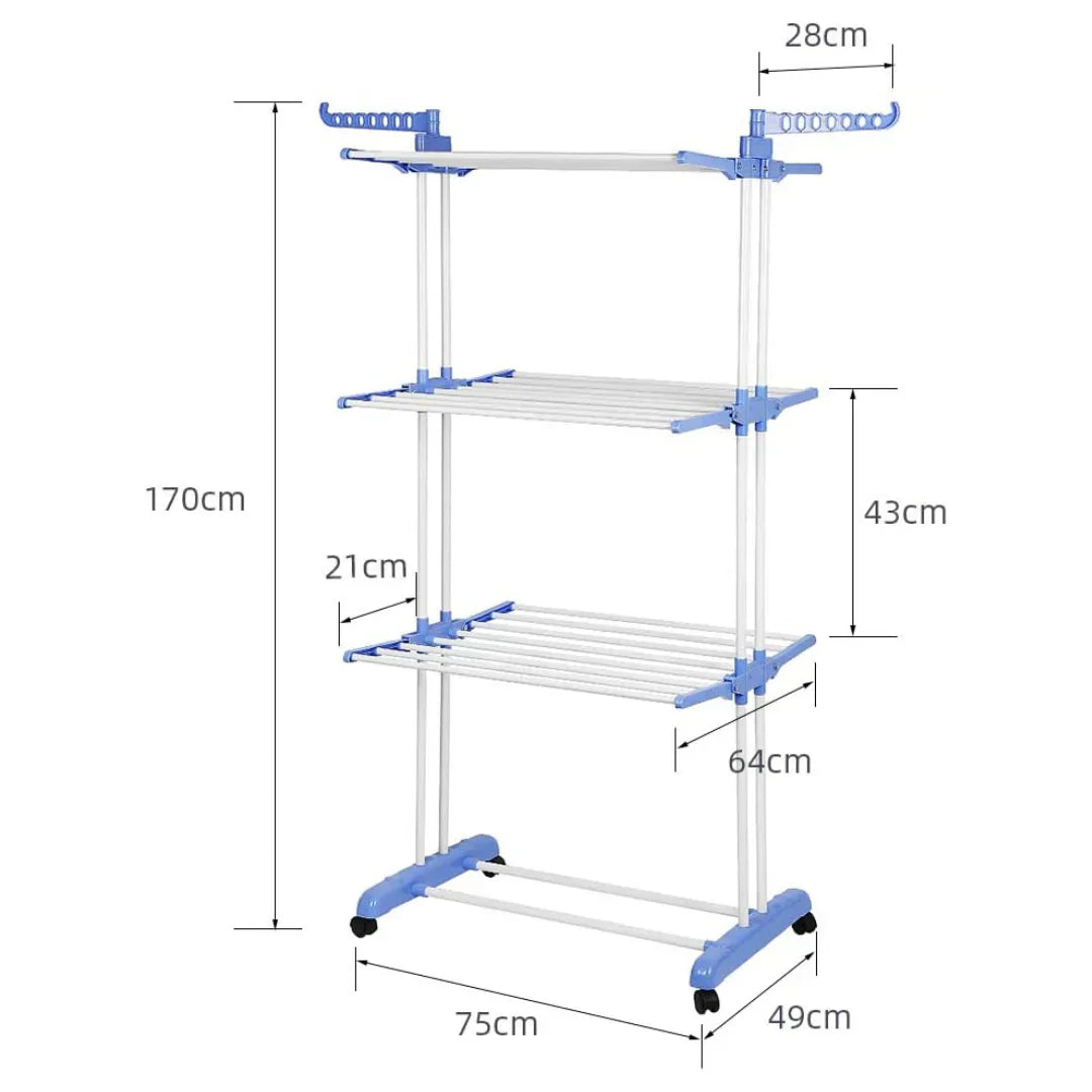 Séchoir à Linge Pliable