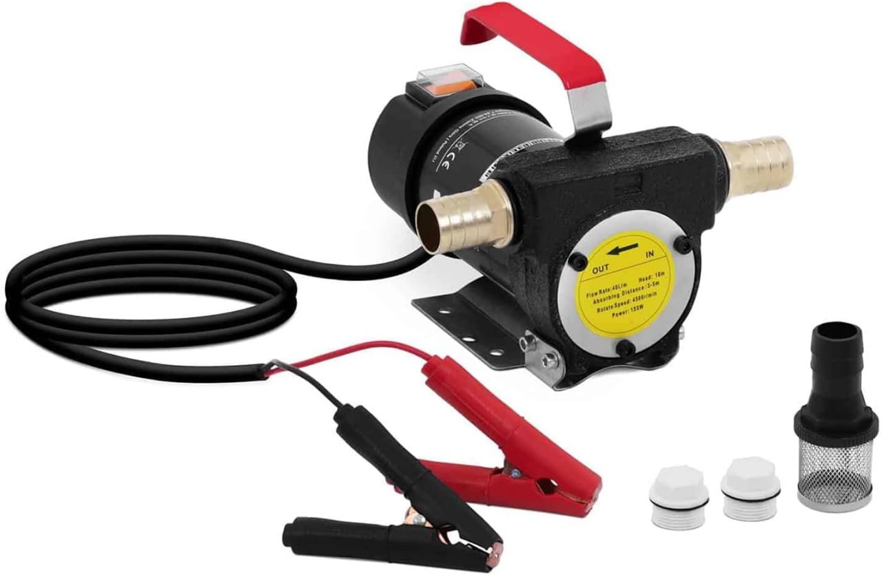 Pompe de Transfert de Gasoil 12V