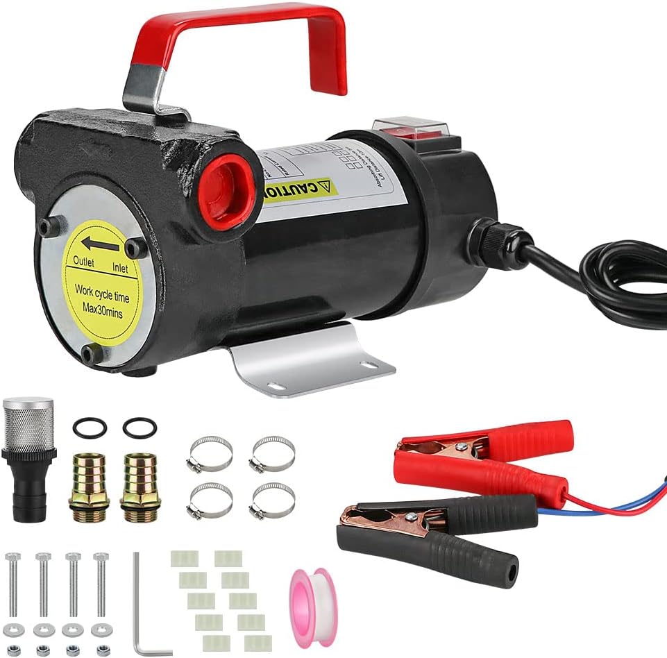 Pompe de Transfert de Gasoil 12V